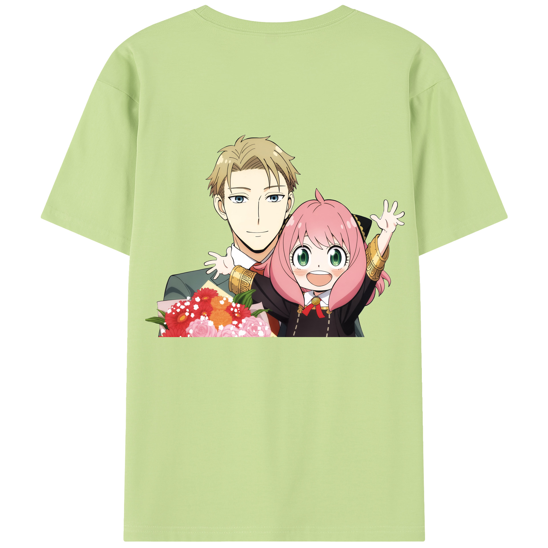 （画像用） SPY×FAMILY间谍家家酒 綿100％半袖Tシャツ（背面プリント）